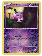 Gothita Reverse Holo 55/124 Dragons Exalted Pokemon Card