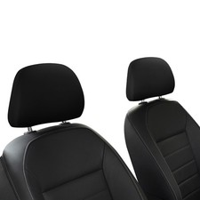 2PCS Car Headrest Cover, Soft Headrest Comfort Seat Cover, Breathable Automob...