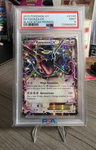 Rayquaza-EX graded PSA 9 for sale on eBay