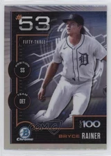 2025 Bowman Bowman Scouts Top 100 Chrome Bryce Rainer #BTP-53