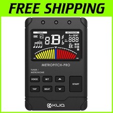KLIQ PRO Metronome Tuner - 3- Guarantee, All Instruments