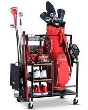 Golf Bags Storage Garage Organizer- Golf Bag Stand for 1 Golf Bag Organizer