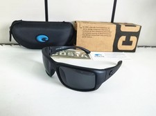 Costa Del Mar FANTAIL Matte Black Frame/Black 580P Polarized Lenses