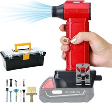 Compressed Air Duster Cordless Dust Blower for Milwaukee 18V Battery, 130000RPM