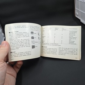 Romance Of The Three Kingdoms II Nintendo NES Manual Only