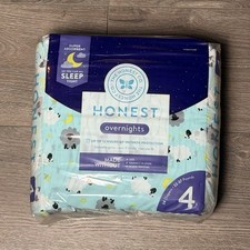 The Honest Company Clean Conscious Disposable Diapers- Size 4, 24 Count, New