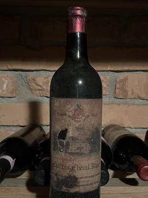 Chateau Cheval Blanc, 1945, Premier Grand Cru, WS 95/100