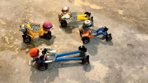 1971 Vintage Hot Wheels Redlines "FARBS" Complete Set of 4 *RARE Find  Very Nice