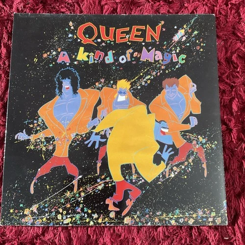 Queen - A Kind Of Magic - 1st UK Press Vinyl LP A3U/B3U 1986 With Inner VG+VG+
