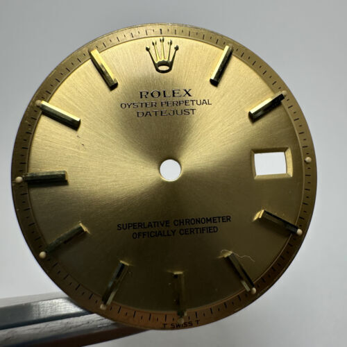 Rolex Datejust 1601 1600 Champagne Vintage Used Cadran - Photo 1 sur 4
