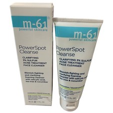 m-61 PowerSpot Cleanse Acne Treatment Face Cleanser 1.7oz / 50ml Boxed