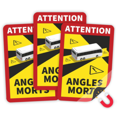 3x Angles Morts Magnetisch für Wohnmobil/Bus   UV-beständig, KFZ-Zulassung