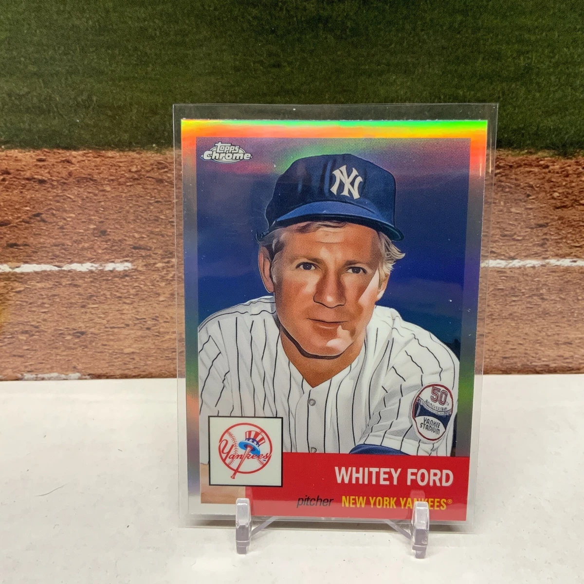 2022 Topps Chrome Platinum Anniversary #297 Whitey Ford Refractor | eBay