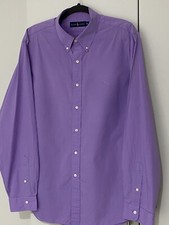 RALPH LAUREN PURPLE  SHIRT SIZE XL