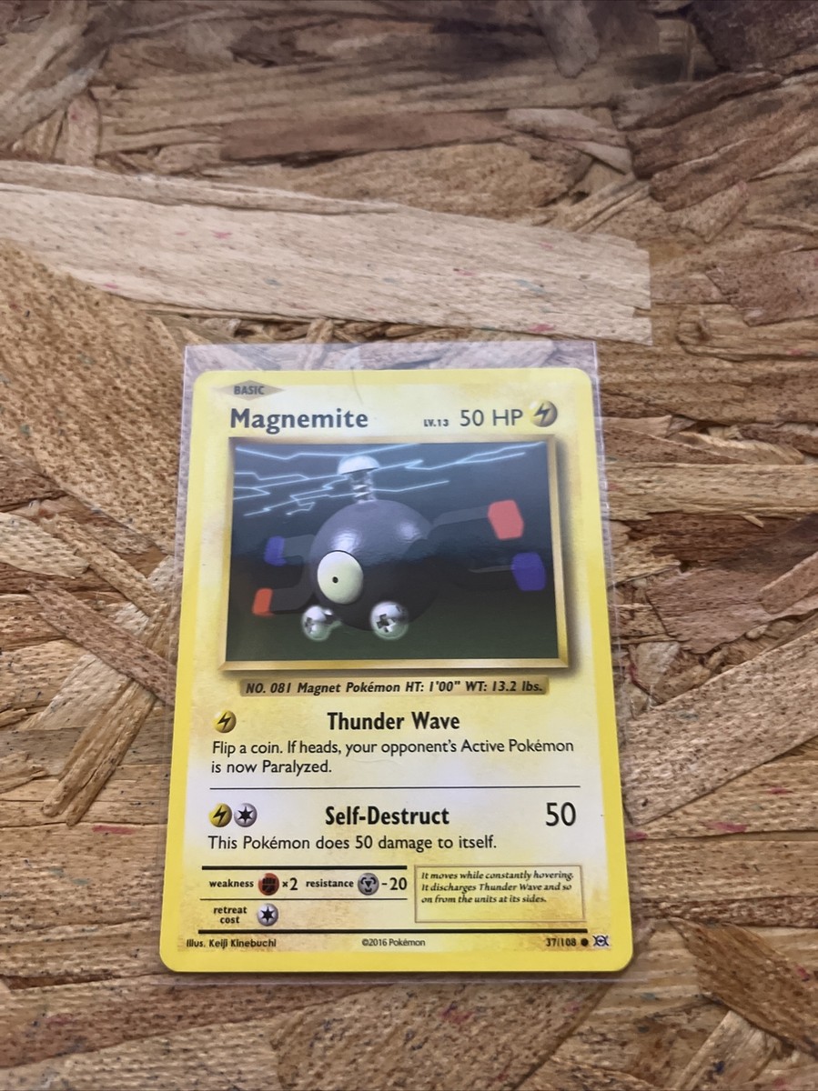 Pokmon TCG Magnemite XY Evolutions 37/108 Regular Common