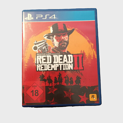 Red Dead Redemption 2 - Sony PlayStation 4 komplett mit Karte