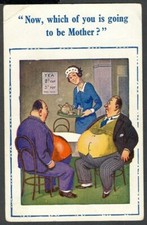 DONALD McGILL "NEW COMIC" No. 376 CAFE SCENE (ID:990/D24682)