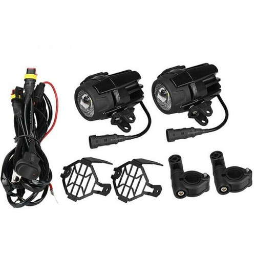 2* Motorcycle Spot Driving Fog Lamps Spotlight For R1200GS F850GS F750GS R1250GS - Picture 6 of 11