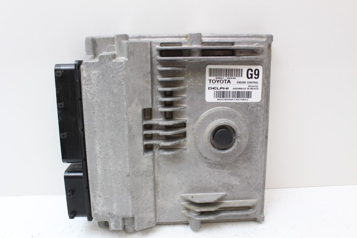 2012 Toyota Corolla 89661-0ZA40 Computer Brain Engine
