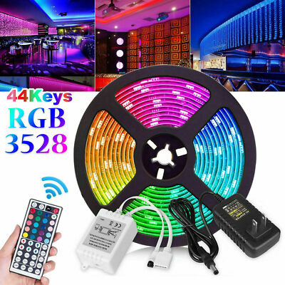 1~20M 3528RGB IP65 Waterproof SMD 300/LED Light Strip Flexible Ribbon Tape Lamp