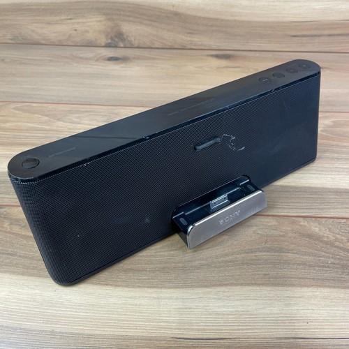 Sony RDP-T50iP Black Portable Stereo Audio Docking Speaker for iPod ...