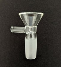 14mm Premium Thick Glass Bowl Funnel Slide For Tobacco Smoking Water Pipe Bong
