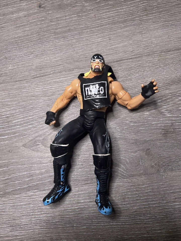 Figura de luchadores Hollywood Hulk Hogan Smash N Slam 1999 de ToyBiz Foto 2 de 4