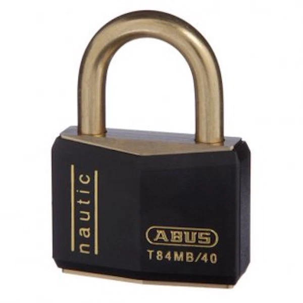 ABUS 40mm X 10 KEYED ALIKE Nautical Marine Padlocks-Abus Padlock-T84MB40BLKKA1 - Image 2 of 4