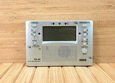 Korg TM-40 Large Display Digital Guitar Tuner and Metronome