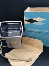Vintage sawyer  s Pana-vue 1 lighted 2x2  slide viewer with box  works