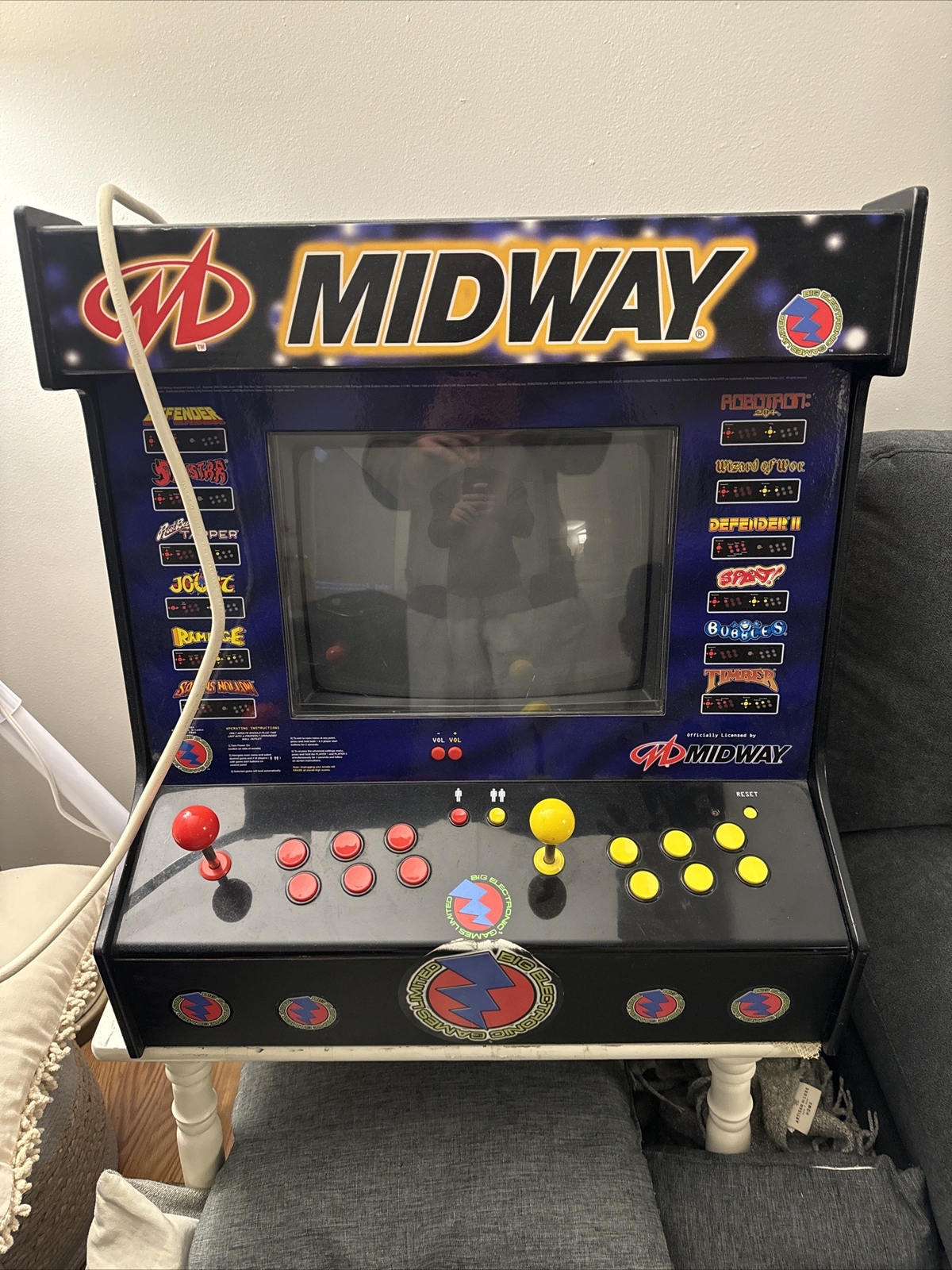 2005 Midway arcade game BIG ELECTRONIC GAMES LIMITED EDITION MODEL