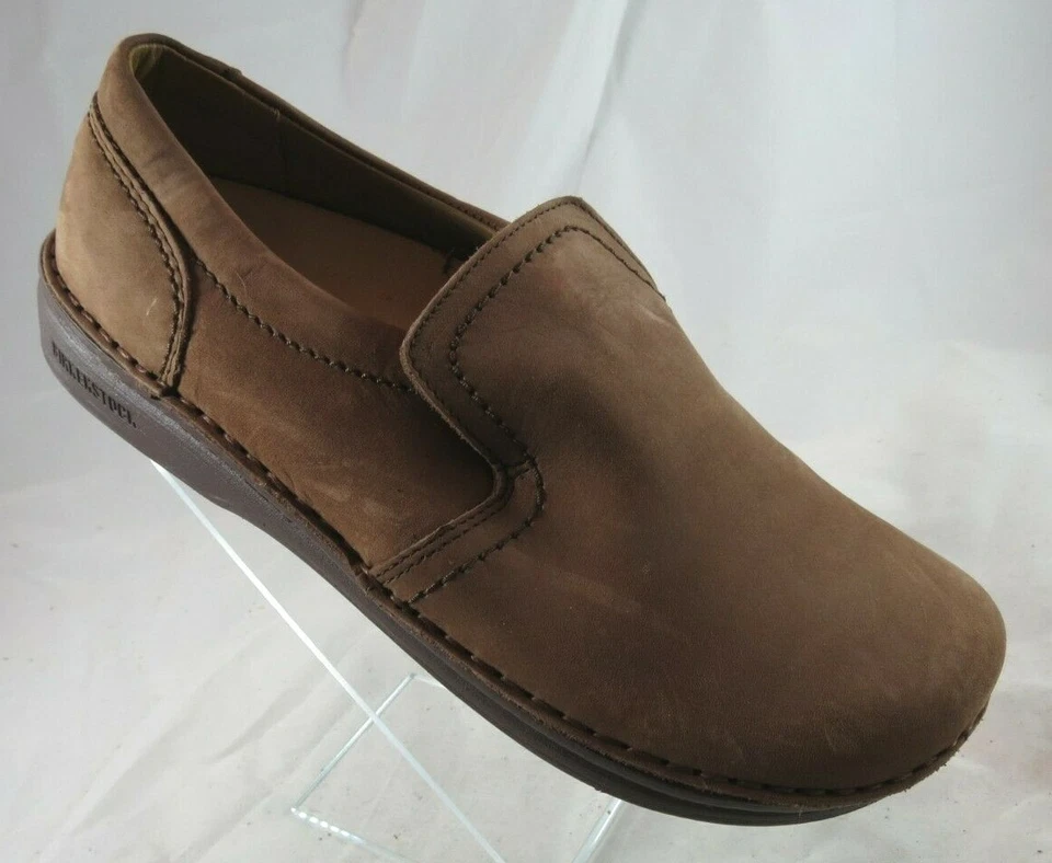 Mocasín Birkenstock Unisex Sin Cordones Zueco Mujer Talla 8 ESTRECHO Hombre Talla 6 Eur 39 Usado en Excelente Condición