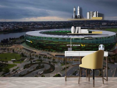 3D Stadium Cityscape Wallpaper Wall Murals Removable Wallpaper