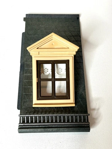 Vintage Playmobil Victorian Mansion 5300 Dormer Window Roof Railing Valance