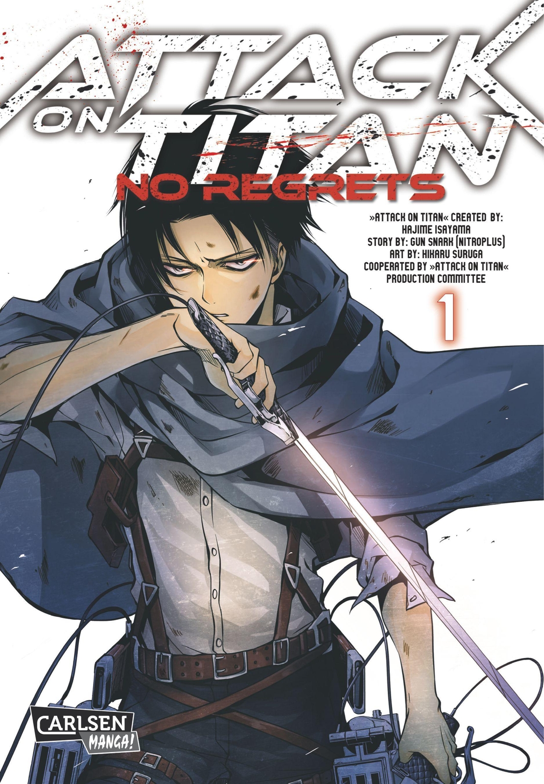 Thumbnail - Attack On Titan - No Regrets 1 Hajime Isayama, Gun Snark
