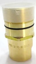 PCI - BRASS & STEEL HYDRAULIC QUICK COUPLING FB-16-M - COMPARE TO PARKER 6105-16