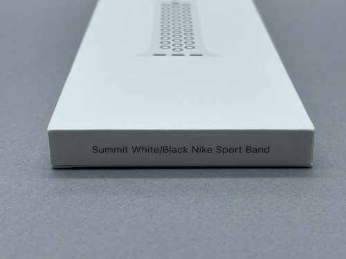Oryginalny zegarek Apple Watch Nike Sport Band SUMMIT BIAŁY / CZARNY 41mm 40mm 38mm NOWY - Zdjęcie 2 z 10