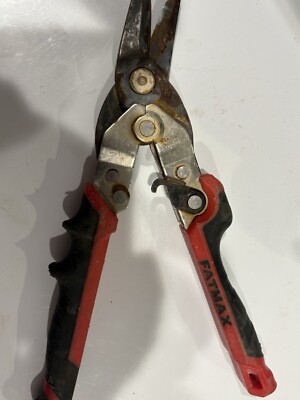 8'' DCPA8D Wire Strippers Side Cutters & Stanley Fatmax Straight Cut Tin Snips