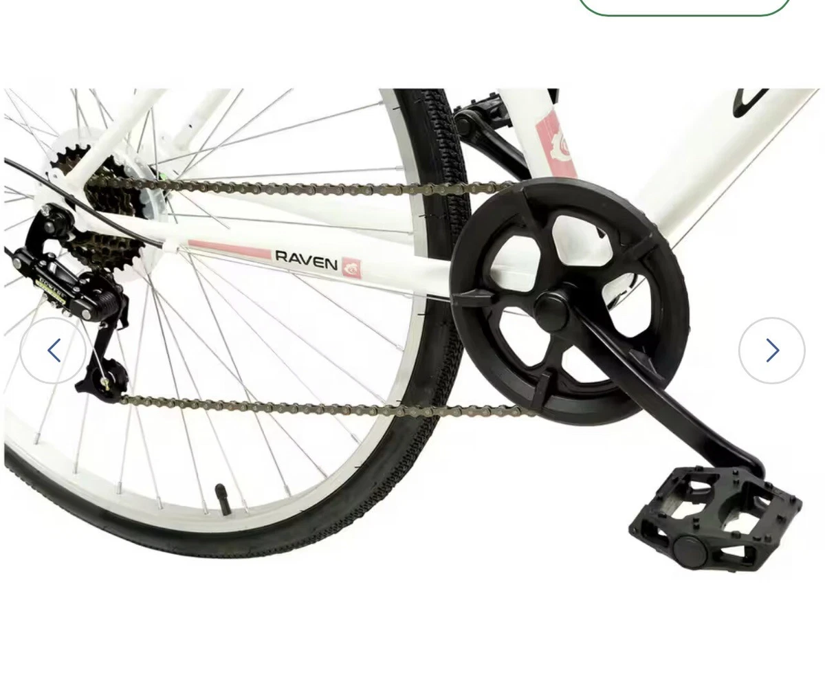 Challenge 28 inch Wheel Size Womens Hybrid Bike White