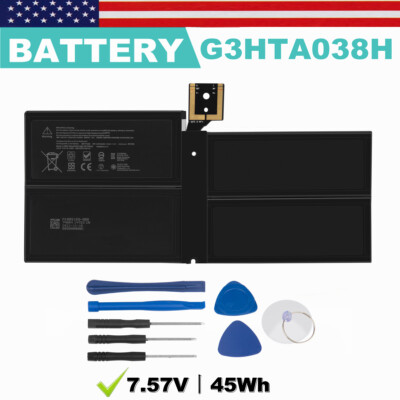 Battery G3HTA038H For Microsoft Surface Pro 5 Pro 6 1796 (2017 New Pro) 1807