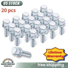 Set Of 20 Wheel Lug Bolt For Dodge Dart Jeep Cherokee Compass Chrysler 200 12-25