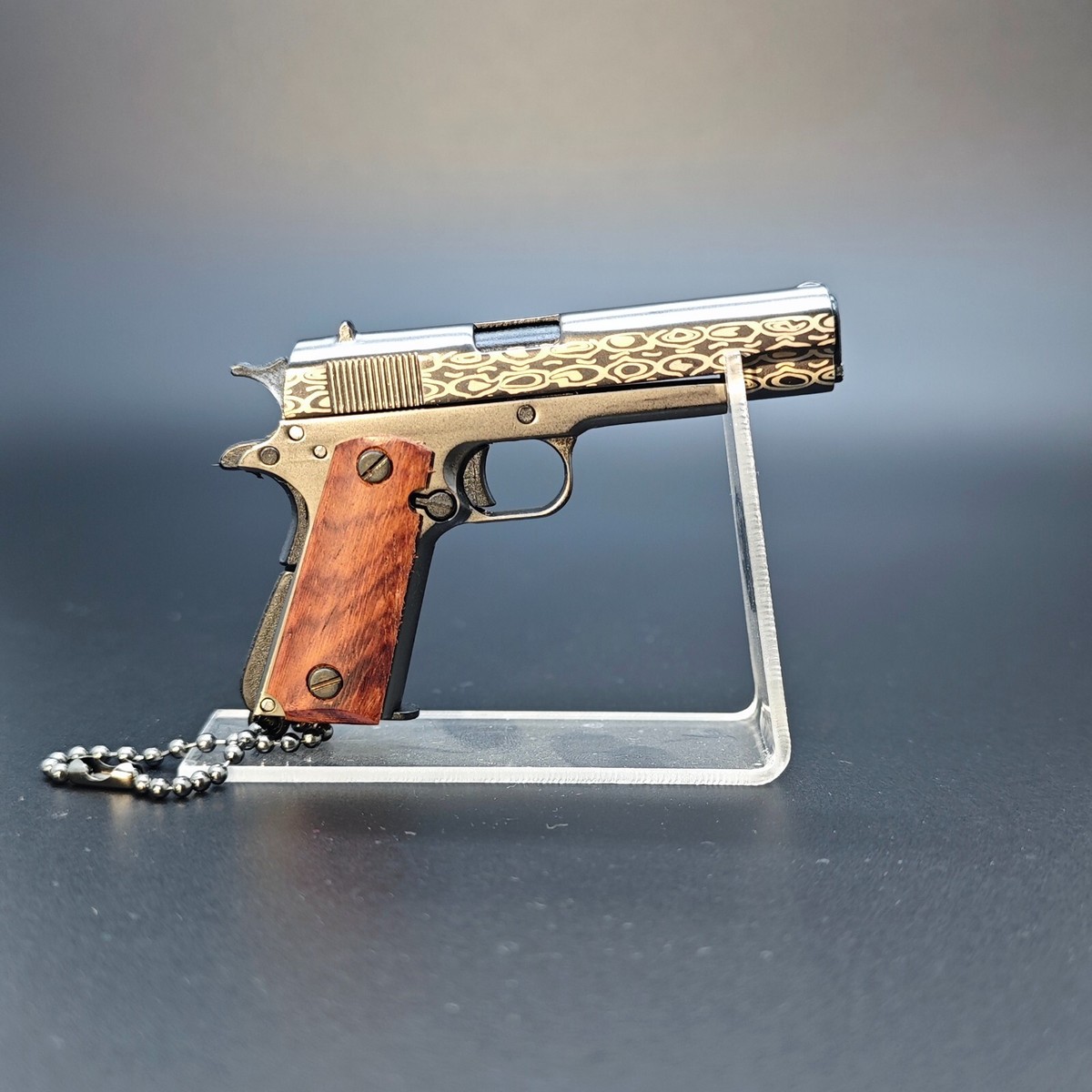 Metal Gun Keychain, Limited Edition 1911 Keychain Min Pistol