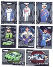 2018 PANINI PRIZM RACING - STARS, HOF, RC's -w/ NICKNAME PARALLEL - U PICK!!