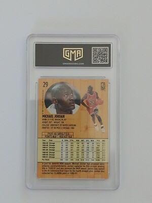 1991 Fleer Michael Jordan #29 Basketball Card GMA GEM MT 10 | eBay