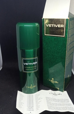 Vetiver Guerlain LUXURY RASIERSCHAUM NEU HERREN 150ML VINTAGE 2