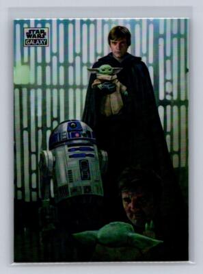 2024 Topps Chrome Star Wars Galaxy #78 The Choice -Mini Diamond Refractor