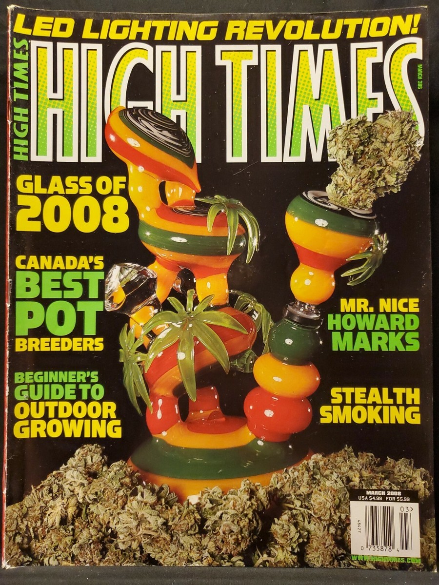 HIGH TIMES 雑誌　マガジン　ヴィンテージ　420 ハイタイムズ High Times Magazine Weed Marijuana Pot 420 March 2008 Howard