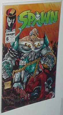 Spawn 6 Near Mint SIGNED by Todd McFarlane Image Comics 1st Overtkill 1stP Movie