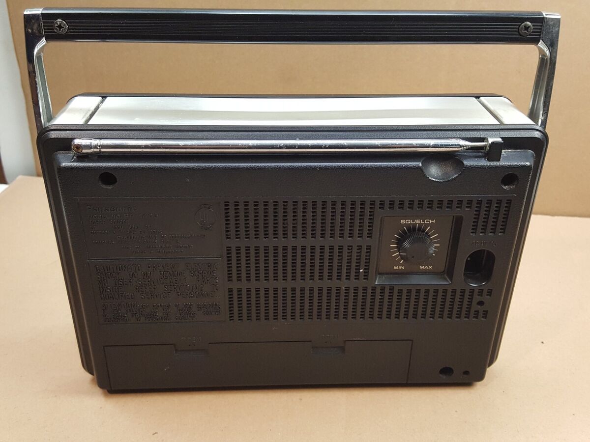 Vintage Panasonic RF-1403 Band AM/FM Radio LED Tuning Used Vintage Panasonic RF-1403 Band AM/FM Radio LED Tuning Used
