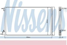 Nissens Condenser for Vauxhall Insignia VXR A28NER 2.8 August 2013 to April 2015